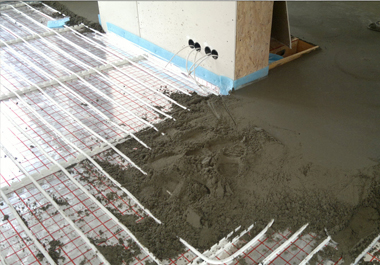 Правильная заливка пола бетонным раствором
