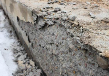 Разрушение бетонных конструкций