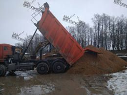 Доставка песка в Борисово